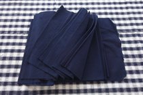 Home Tone Cabinet Seeking to know Sound Guangxi Miao Handloom cotton cloth Blue indigo Dyeing Whole 10 13 * 37cm c-565 Dual-Use