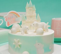 Beijing weidomei (polar bear cake) birthday cake childrens cake natural milk fat official delivery