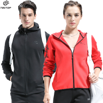 TECTOP explores spring and autumn thin clothes for men and womens loose Korean couples garment outdoor sports coat