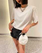 SMFK Official Permanent Tee days blank cotton short sleeves Bottom Jersey Tide Cards Casual t-shirt Shunfeng