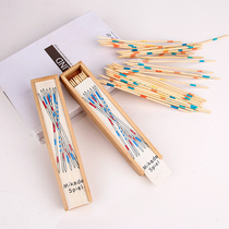 Childrens playwright childhood 80 nostalgic pick and pick a puzzle game baseball toy wooden stick desktop parent-child interactive game