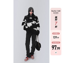 Aunt Barbie Loving Straight Drum Jeans Womens Spring Style High Waist Design Feeling Wide Leg Retro Loose High Street Ins Long Pants