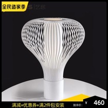 Yiju lighting designer modern fashion hardware bird cage creative personality decoration restaurant bedroom Model Room table lamp