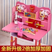 Learning table childrens desk bookcase simple combination boys and girls home school students writing desk desk and chair set