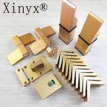 Public interval hardware accessories Degao complete set with handle lock hinge support foot