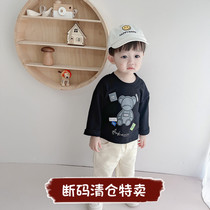 Childrens clothing ins Korean pants new boy trousers baby simple Joker pants wide leg pants small childrens trousers autumn