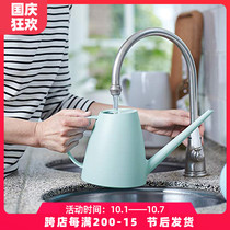 Dutch made ELHO gardener home Brussels sprinkling kettle watering pot mint green watering can set