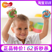 Imported Taiwan Weplay Yaya circle kindergarten children adult exercise finger flexibility tactile ring massage ring