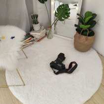 Nordic Ins Round Carpet Plush Living Room Tea Table Carpet Bedroom Bedside Computer Chair Hanging Basket Yoga Mat
