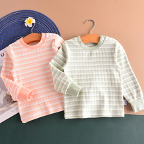 Baby autumn clothes one-piece coat childrens velvet cotton thermal underwear baby shoulder buckle thick thread coat cotton autumn and winter