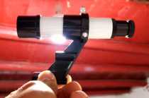 Self-made Newtonian reflective astronomical telescope DIY star finder mirror