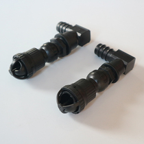 360-degree rotating flow generator flow head wave change water flow direction rotating outlet Rotating nozzle nozzle