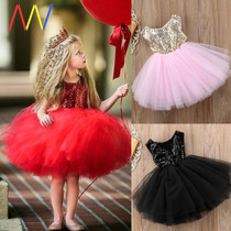 Princess Kids Baby Wedding Dress Party Dress Girl Dresses