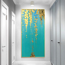 Hair Treasure Tree Decoration Oil Painting Pure Hand Painted Sumpen Aisle Corridor Modern Light Lavish Abstract Solid Minimalist Style Hanging Fresco