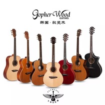 Flying piano line Korea Gopherwood Gopherwood G200 G420 620CE veneer folk guitar sound column