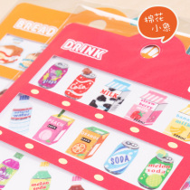 Spot Japan MIND WAVE toys drinks bread daily necessities stickers handbooks decorative collages mobile phone stickers