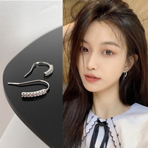 ins sweet cool simple earrings female 2021 New Tide fashion niche design sense temperament summer explosive earrings