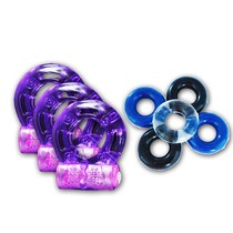 Foreskin blocking ring sleeve orthosis male vibration locking sperm ring penis collar adult sex products sheeps eye ring
