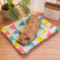 Summer ins bunting pet ice silk mat cooling ice mat mat mat bite-resistant dog mat summer dog kennel