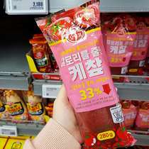 Korean straight hair Osky Tumbler 33%calorie low-calorie ketchup salad dressing packaging 280g