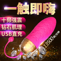 Jumping egg remote control mini mute mystery Ji silicone Waterproof high frequency female products student Masturbation Orgasm small monster