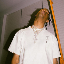 Travis with Scott Base base shirt cotton FOG High Street TS letter summer short sleeve loose T-shirt men