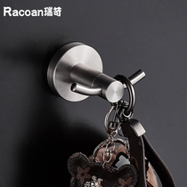 304 Stainless Steel Toilet Toilet Toilet Kitchen Bathroom Wall Pendant Clothing Hat Bag key hanger