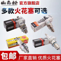 Logging saw gasoline saw chain saw two-stroke spark plug gasoline grass mower lawn mower ignition nozzle