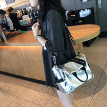 Backpack Bag Womens Tide Brand 2022 New Stylish Dual Purpose Backpack Personality Cowhide Soft Leather Casual Travel Cross-Body Bag