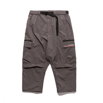 and1 SWAGGER men Sports woven trousers spring 2021 woven casual loose medium and long Capri pants