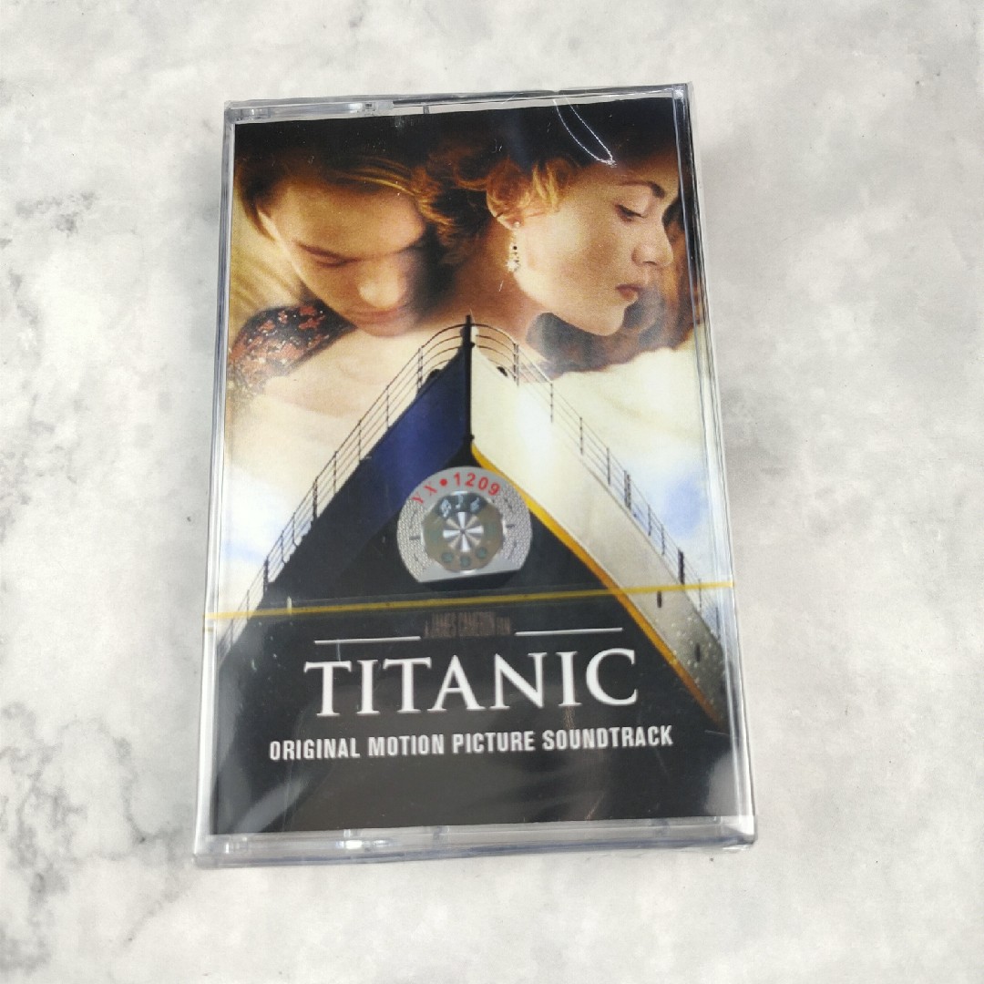 Audiotape English song Titanic Titanic film soundtrack classic nostalgia brand new