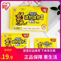 Japan IRIS Love Lithkangaroo warm baby homegrown spontaneous heat posted to body warm and cold and cold warm Palace warm paste