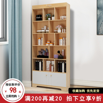  Display cabinet with door shelf Floor-to-ceiling display cabinet Wall storage cabinet Dining side cabinet Living room storage cabinet storage cabinet