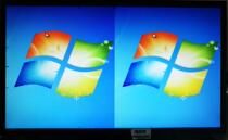 HD HDMI2 screen splitter two-way computer VGA split screen synthesis 2 in 1 out without deformation seamless switching