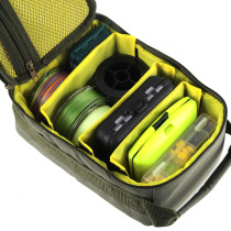 Accessories Fishing Gear Compartment HAND COLLISION AVOIDANCE BAG FISHING WHEELS BAG FISH WIRE PORTABLE ZIPPER OUTDOOR BAG