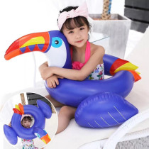 Baby swimming ring anti-rollover child baby sitting ring armpit floating life buoy 1-3 years old 6 hot spring swimming pool blisters