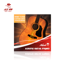 kapok Red cotton original folk guitar strings Rust-free steel wire light strings Acoustic guitar string set