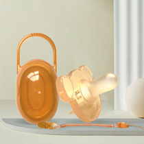  Baby pacifier Silicone super soft sleeping simulation breast milk real sense newborn baby pacifier coax baby comfort