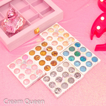 Teenage Girl Hearts Sparkling Pink Sheets Glass Paper Microbeads 12 Color Suit Diy Drop Glue UV Glue Filling Ornament