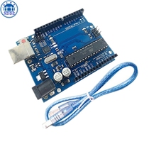 Latest version UNO R3 Development Board Official version ATmega16U2 Send USB line 1