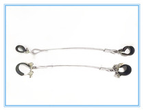 Zhejiang merchant steel cable WHIP CHECK-HOSE TO HOSE oil pipe explosion-proof rope safety hanging line safety rope