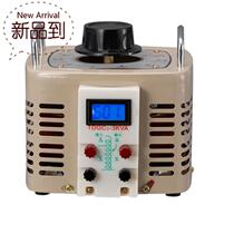 All copper single-phase AC contact self-coupling voltage regulator 3ak 3000W digital display output voltage 0-500v adjustable