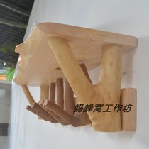 Shelf hook row hanging partition row hanging wall shelf Key hook Wall hanging wall entry door Hanging clothes hook entrance