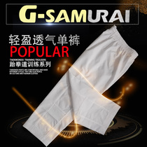  2021 Popular Taekwondo road clothes three-dimensional cutting stitching breathable mesh trousers free printing national team with the same fabric