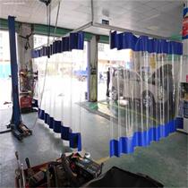 Car wash shop waterproof curtain transparent partition curtain plastic car beauty 4s shop workshop dust push door curtain car wash curtain