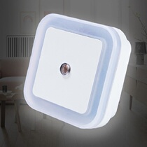  Light control automatic night light Plug-in automatic light up in the dark 220v bedside bedroom baby feeding warm light control light