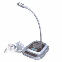 YX - 600 window two - way walkie - talkie bank station counter window of all metal