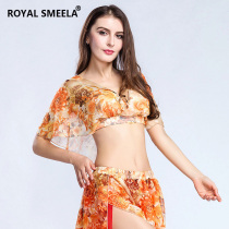 Belly dance top 2019 new practice clothing female sense of autumn and winter loose beginner performance oriental dance suit