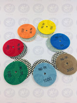 4 inch PAG-TPC Diamond dry grinding Wall polishing sheet sharp wall grinding sheet