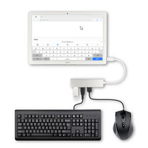 Type-c to USB Docking Station OTG Huawei M5 youth version 10 1 adapter connection keyboard mouse U disk read